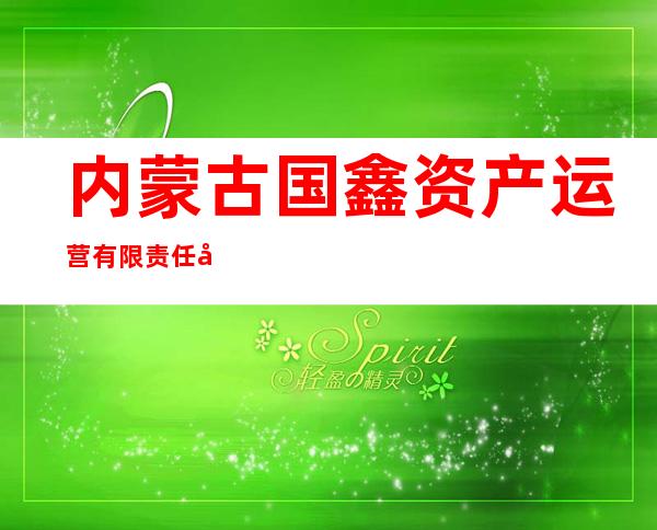 内蒙古国鑫资产运营有限责任公司